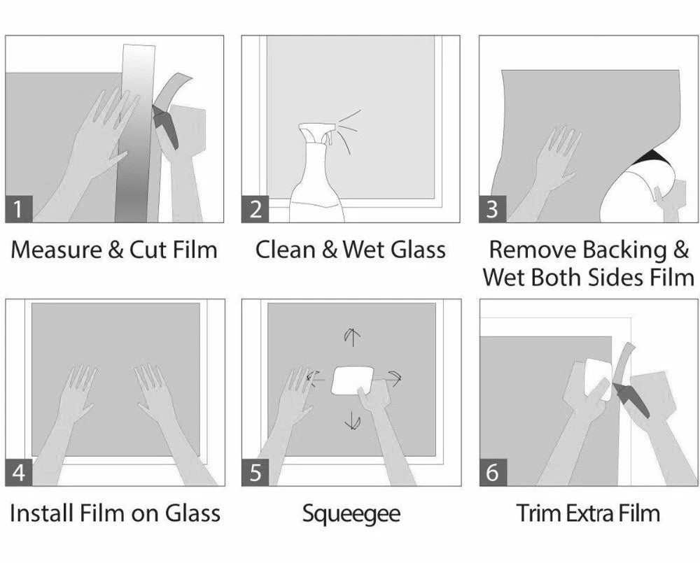 "RainbowShield UV Protection Window Film"