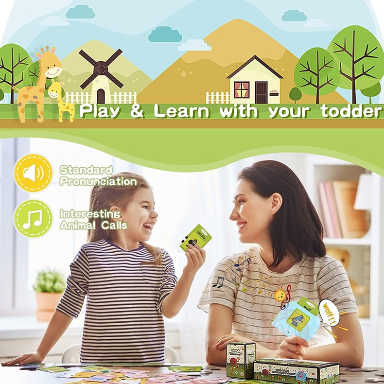 "Introducing LinguaLearn: The Talking Flash Cards for Toddlers Learning English"