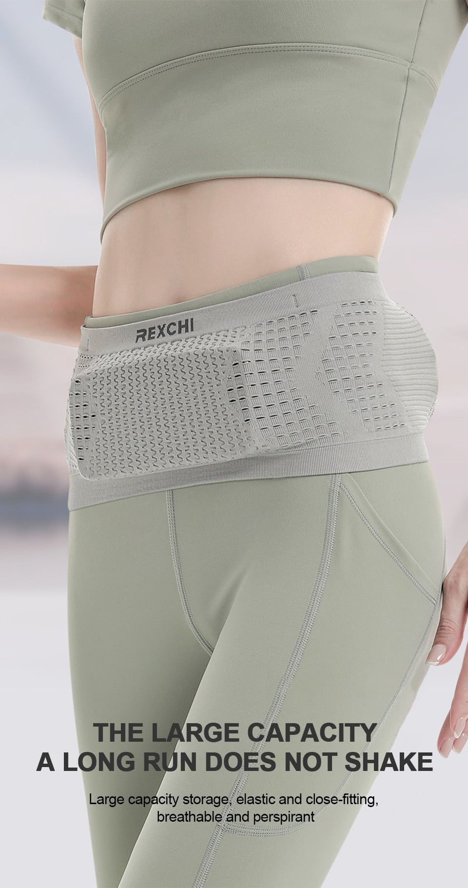 "SeamlessRun Waist Bag"