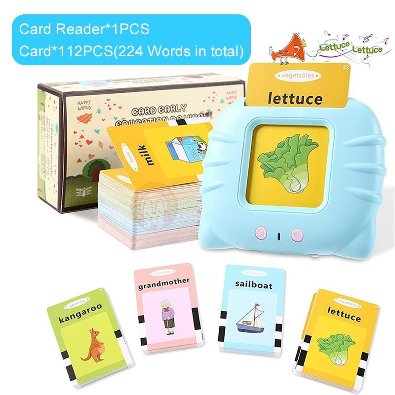 "Introducing LinguaLearn: The Talking Flash Cards for Toddlers Learning English"