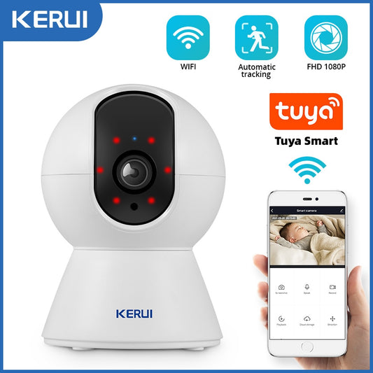 KERUI 1080P 2MP Tuya Smart Mini WiFi IP Camera